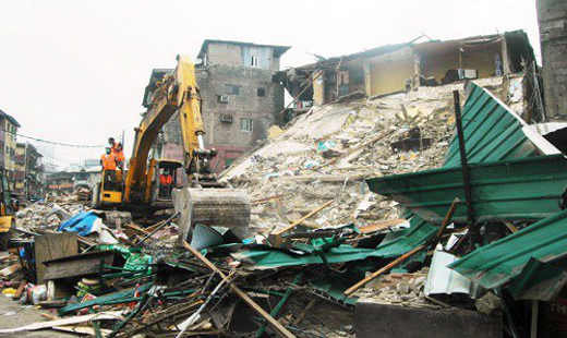 Two Dead As Another Building Collapses in Lagos