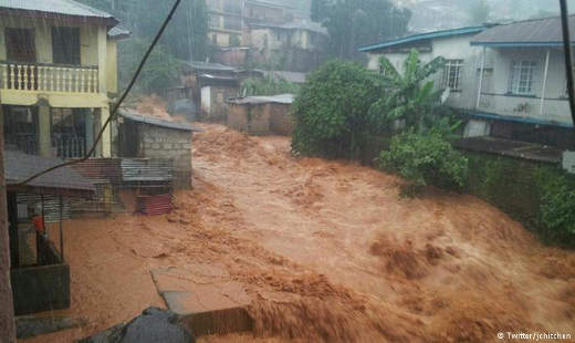 Mudslide in Siera Leone Photo