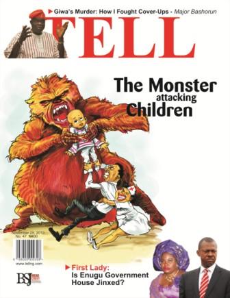 The Monster Attacking Children