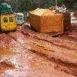 Benin- Auchi road in Edo State Photo