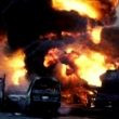 petrol tanker fire photo