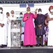 Edo State governor, Godwin Obaseki at an interdenominational thanksgiving service on Sunday