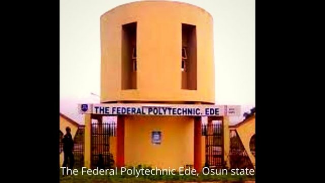 The Federal Polytechnic Ede, Osun state Photo