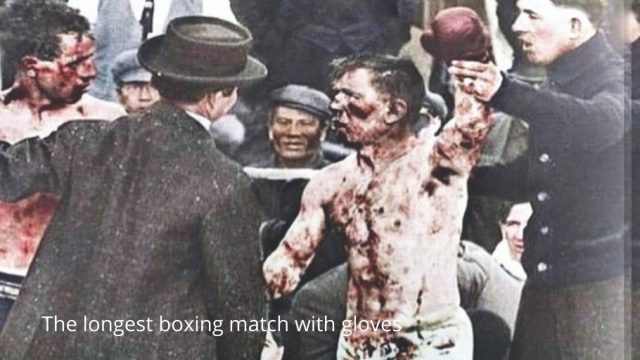 The longest boxing match with gloves Photo
