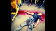 policeman shot dead a tricycle operator at Rukpokwu Port Harcourt Photo