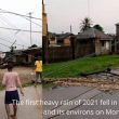 The first heavy rain of 2021 fell in Port Harcourt and its environs on Monday photo