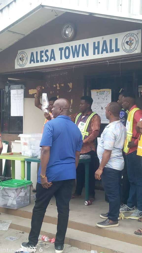 Vote Counting in Progress in Rivers