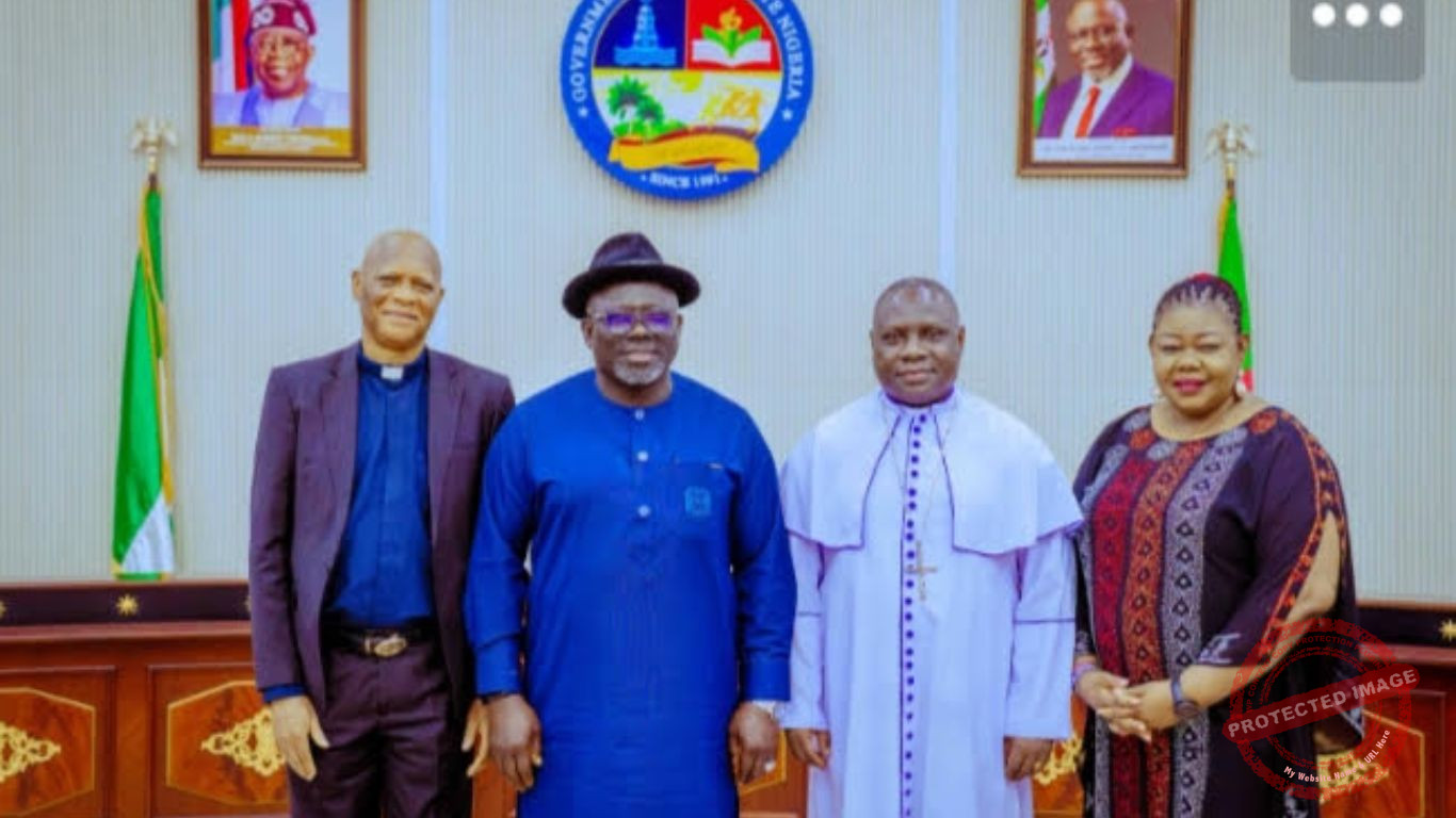 Archbishop Okoh visits Oborevwori