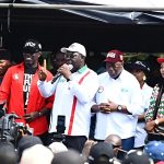 Edo Decides: Obaseki Reveals Oshiomhole Rift Over Anenih Burial, Rallies Uromi Voters as Ighodalo Vows to Eradicate Poverty