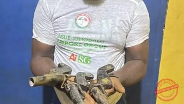 Police Confirms arrest of Two Armed Thugs