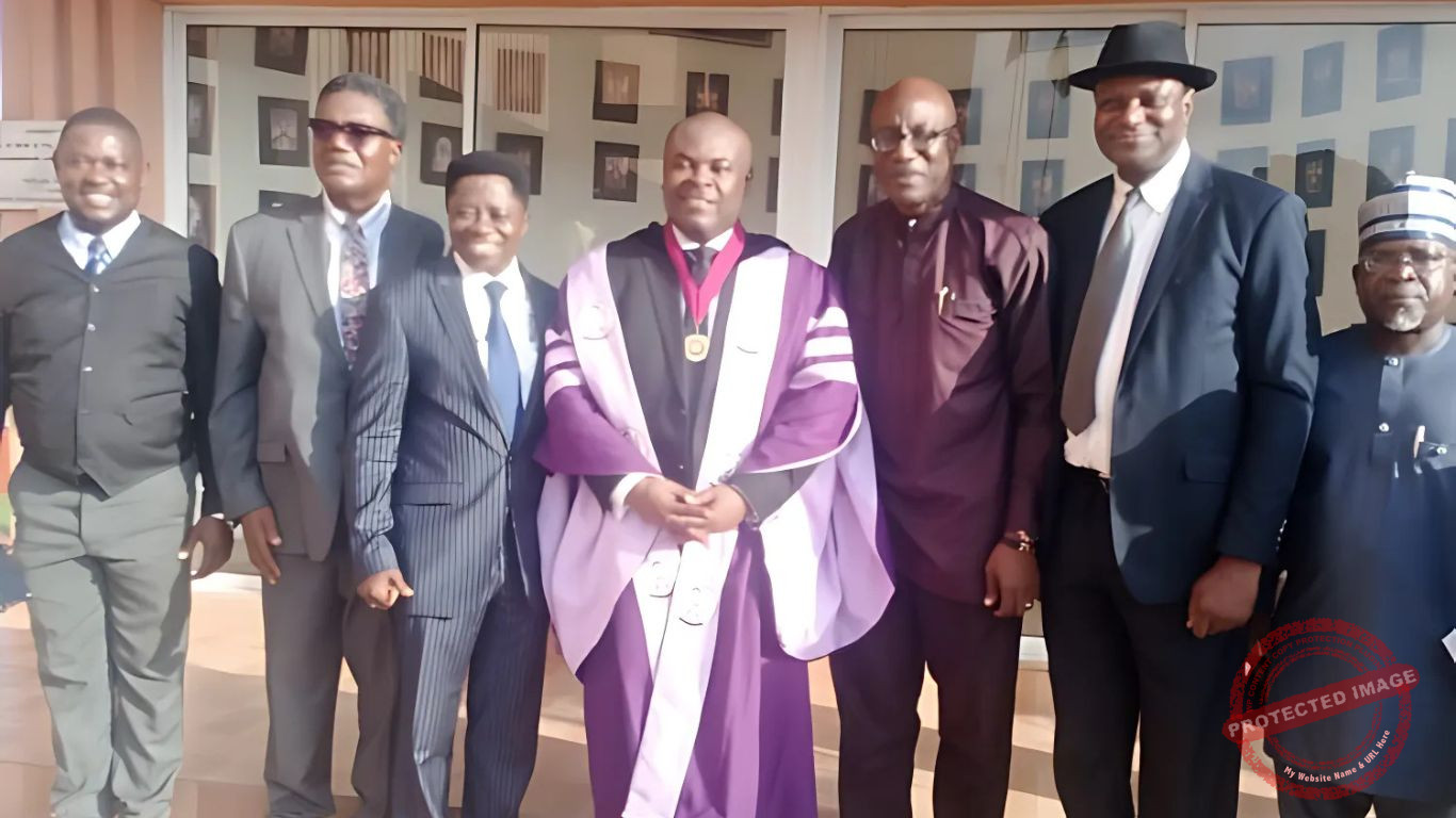 Vice Chancellor of the University of Benin, (UNIBEN) Professor Edoba Bright Omoregie