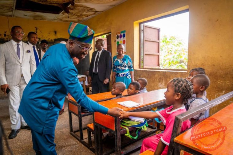 Okpebholo Rubbishes Obaseki’s EdoBest, Expresses Dissatisfaction at ‘Terrible’ State of Schools