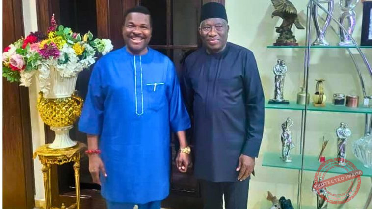 Mike Ozekhome with Goodluck Ebele Jonathan