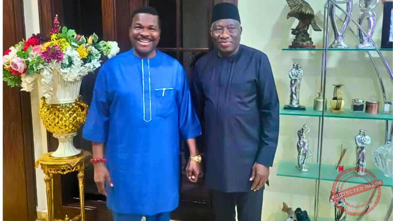 Mike Ozekhome with Goodluck Ebele Jonathan