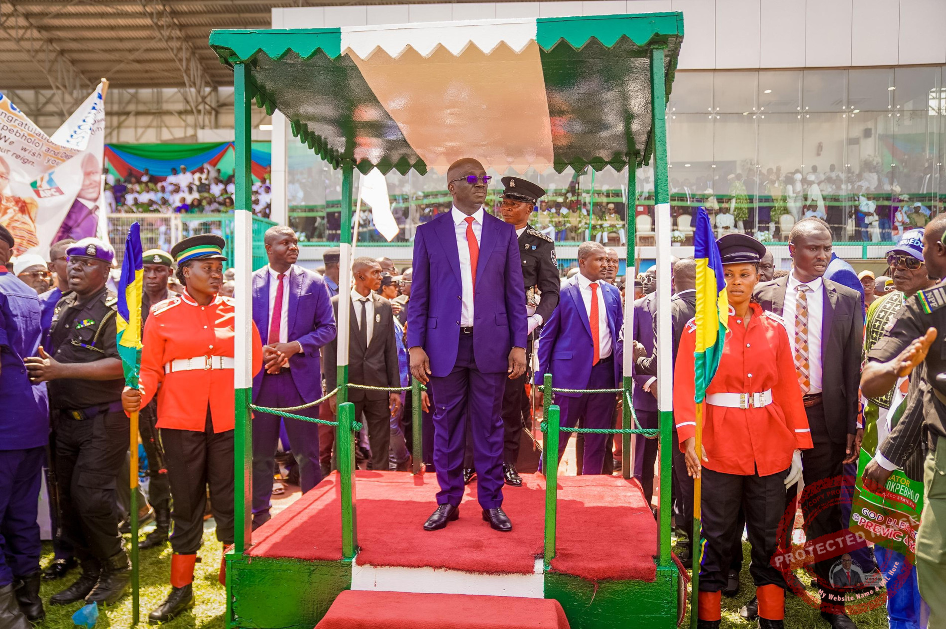 Okpebholo's inauguration