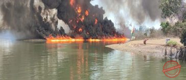 Oil Blowout Occurs on New Calabar River