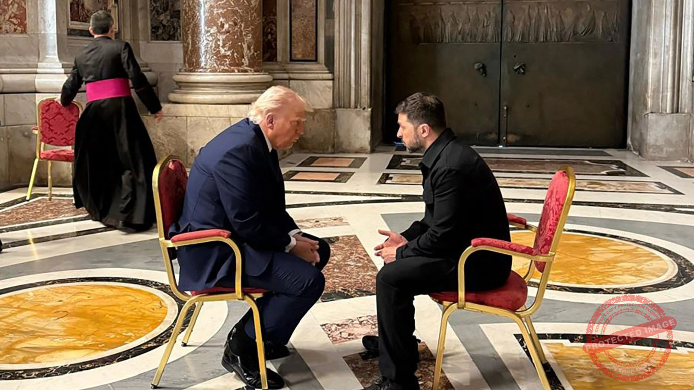 Trump Hints at Secretive U.S.-Ukraine Mineral Deal, Says “American Presence” Keeping Bad Actors Away