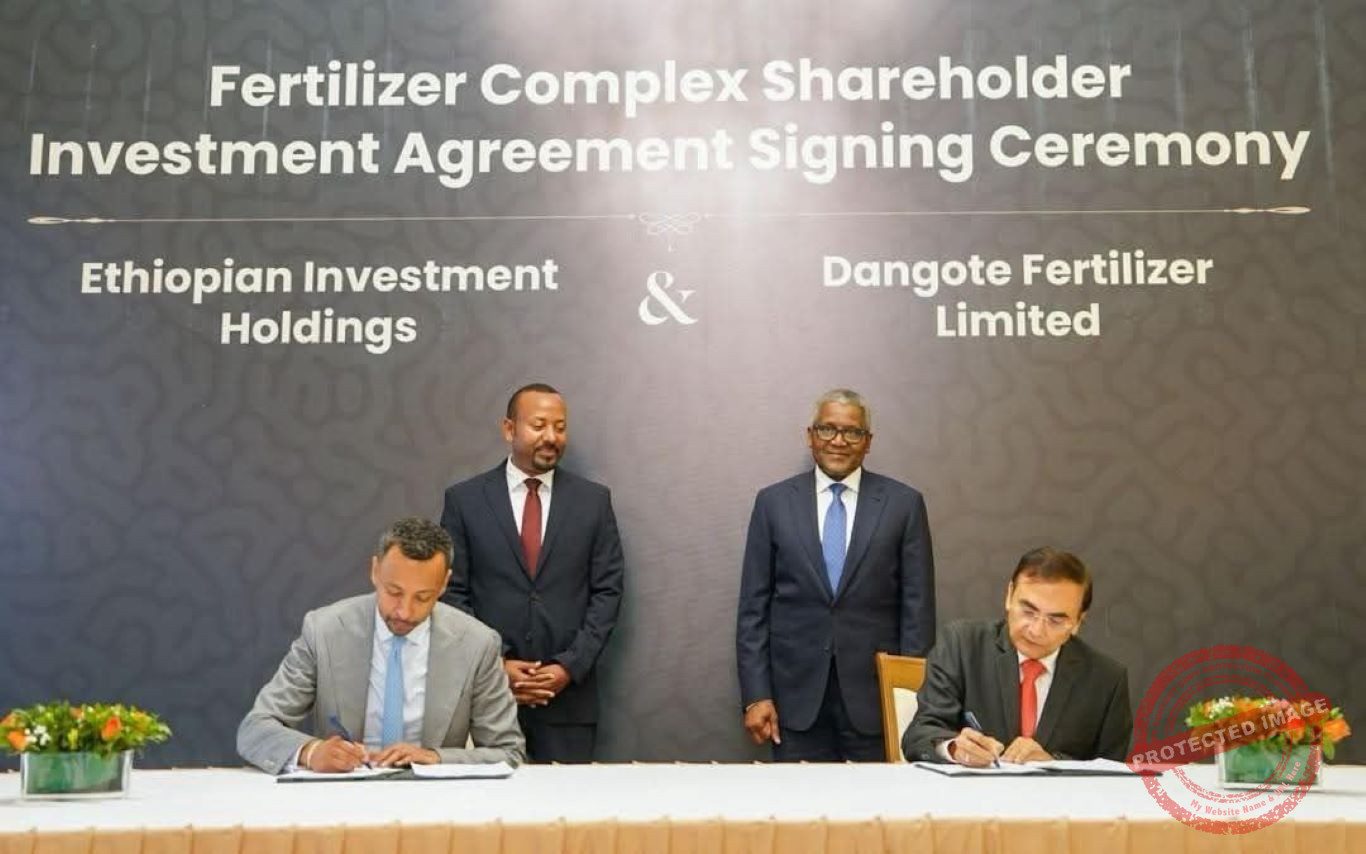 Ethiopia Strikes $2.5B Deal with Dangote to Build World-Class Fertilizer Plant