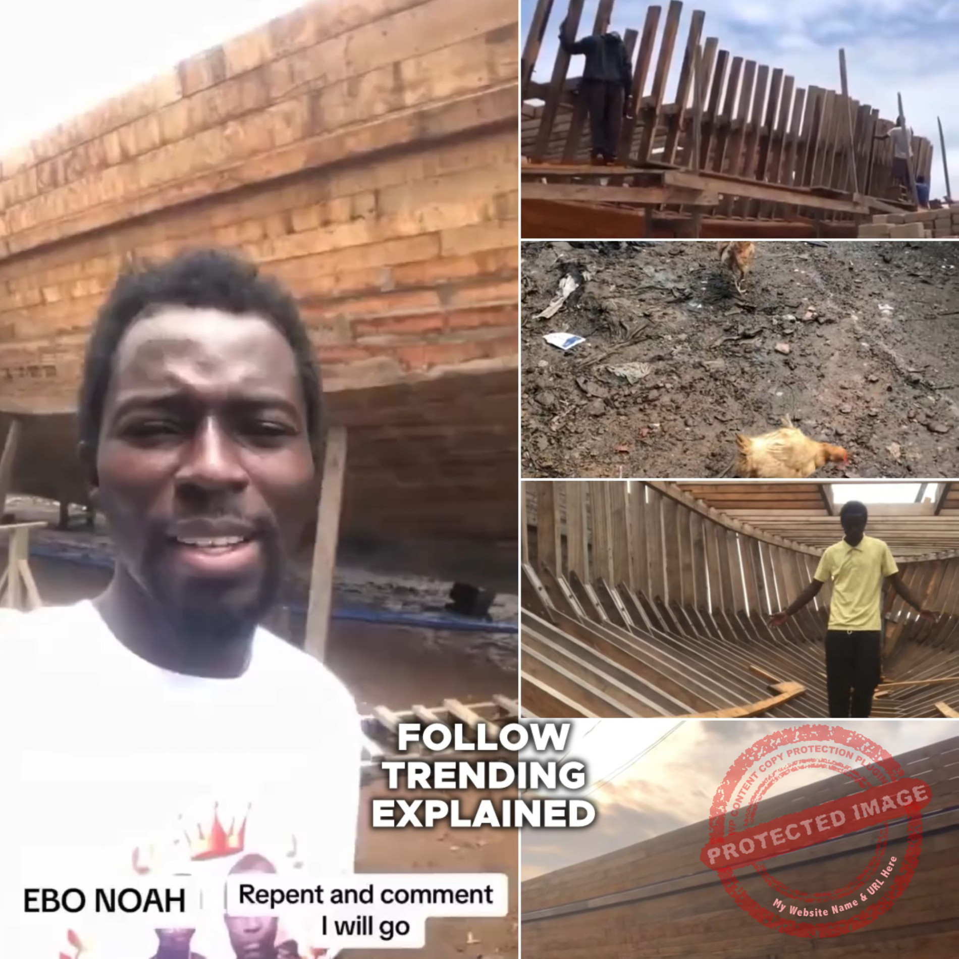 🌍 “World Will End on December 25, 2025” — Ghanaian Prophet Ebo Noah Declares, Says He’s Building a Modern-Day Ark