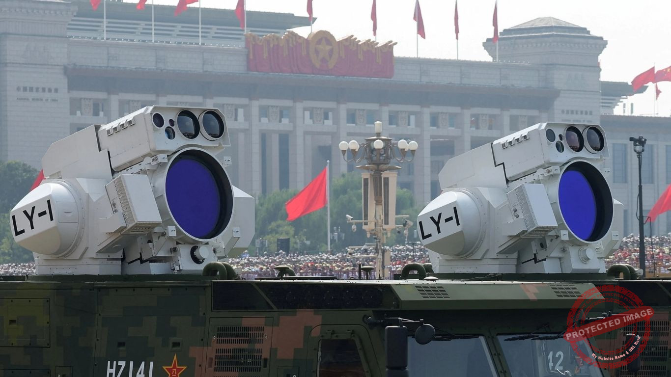 China Showcases Futuristic Weapons at 2025 Parade Hypersonic Missiles, Stealth Drones, and Space Lasers 7