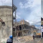 Tight Security as Lagos Government Moves Against Illegal Structures at Trade Fair Complex