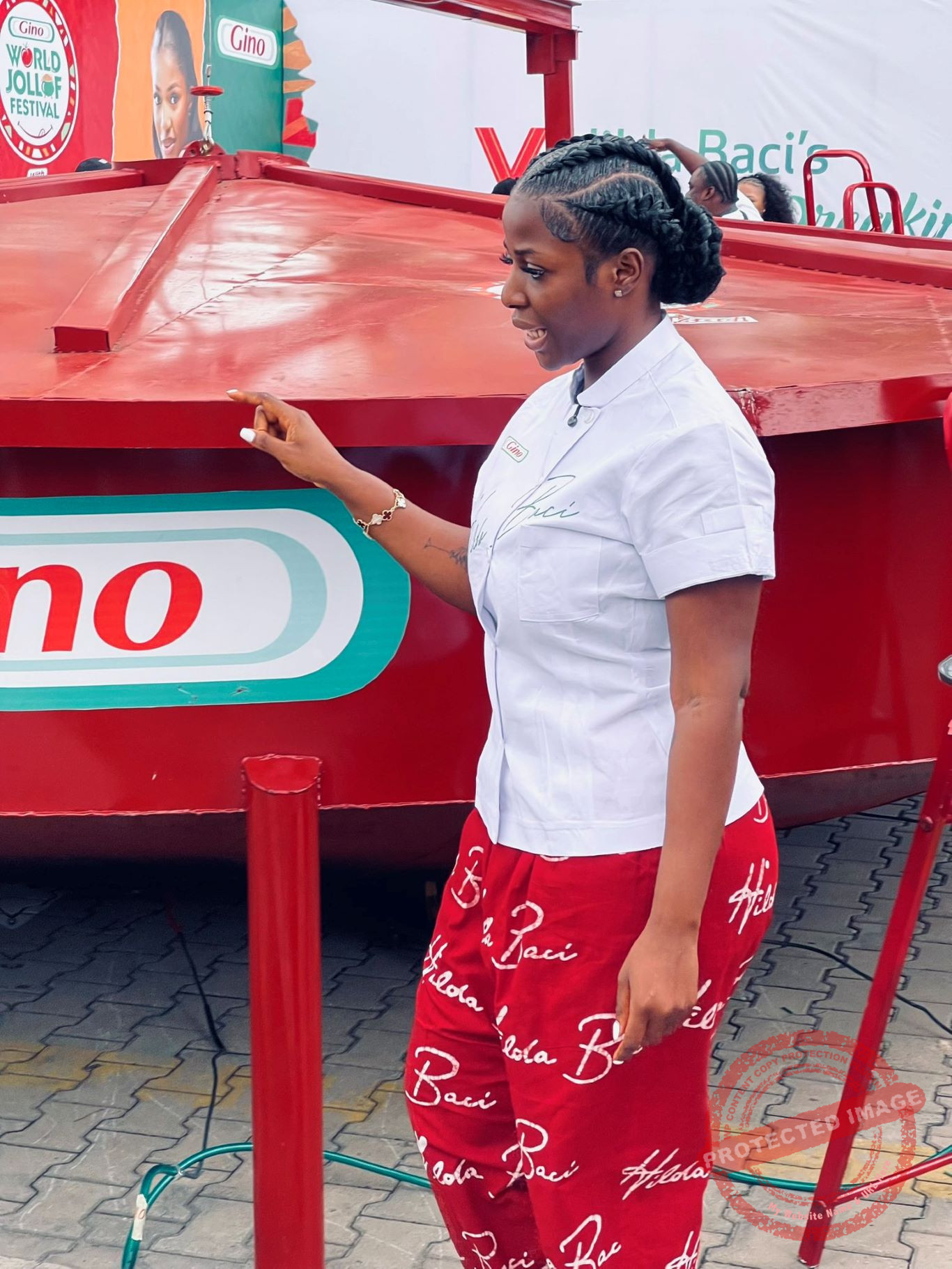 Hilda Baci’s Guinness World Record Attempt for Largest Pot of Jollof Rice Draws Massive Crowd at Eko Hotel