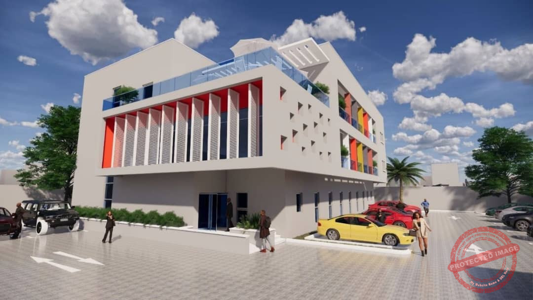 the Admin. Building for Truck Hub