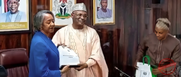 INEC Chairman Mahmood Yakubu Resigns After 10 Years, Hands Over to May Agbamuche-Mbu as Acting Ch