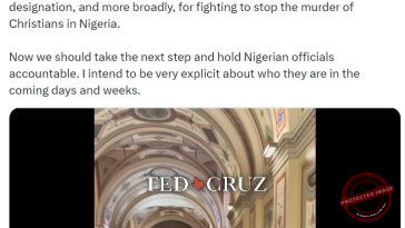 U.S. Senator Vows Sanctions Against Nigerian Officials Over Christian Killings, Commends Trump for CPC Designation