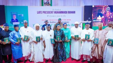 Tinubu Launches Buhari's Biography, Pledges to Uphold Late Ex-President’s Legacy of Integrity